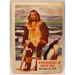 1954 TOPPS SCOOPS NO. 56 TRADING CARD BYRD REACHES