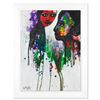 Image 1 : Jenik Cook, Framed Hand Signed Original Painting with Letter of Authenticity.