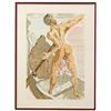 Image 2 : Salvador Dali- Original Color Woodcut on B.F.K. Rives Paper