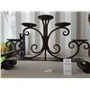Image 2 : Wrought Iron Candle Holder Cat A