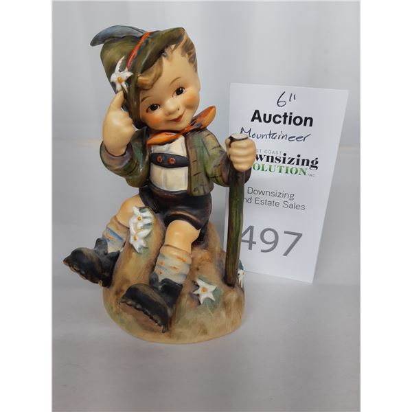 Hummel Figurine Mountaineer Cat A