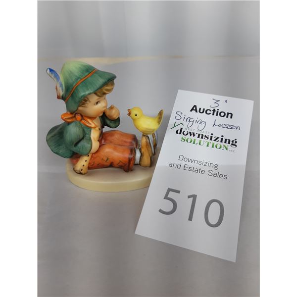 Hummel Figurine Singing Lessons Cat A