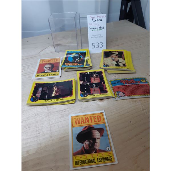 Topps Movie Cards Dick Tracy Cat A