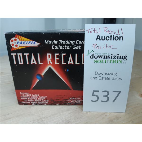 Total Recall Collector Cards Cat A