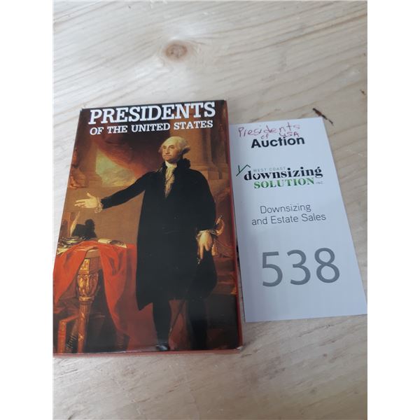 Predidents of the United States Flash Cards Cat A