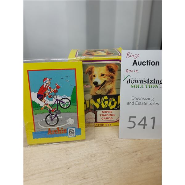 Archi & Bingo Trading Cards Cat A