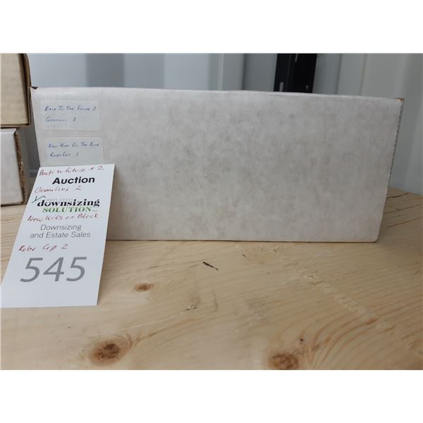 Robo Cop 2, New Kids on the Block, Back to the Future 2, Gremlings Cat A