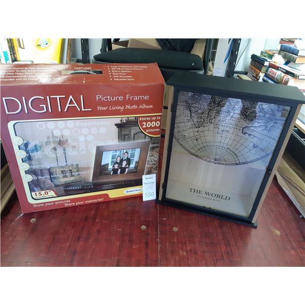 Digital Frame & Cabinet Cat A