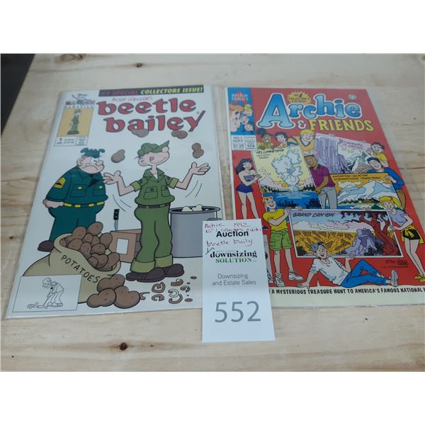 Archie & beetle bailey Comics Cat A