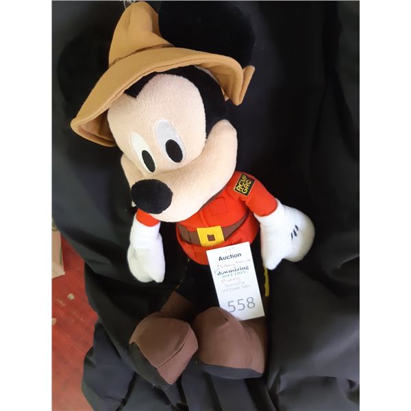 Disney Mickey Mouse in RCMP Uniform Cat A