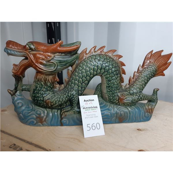 Ceramic Dragon Cat A
