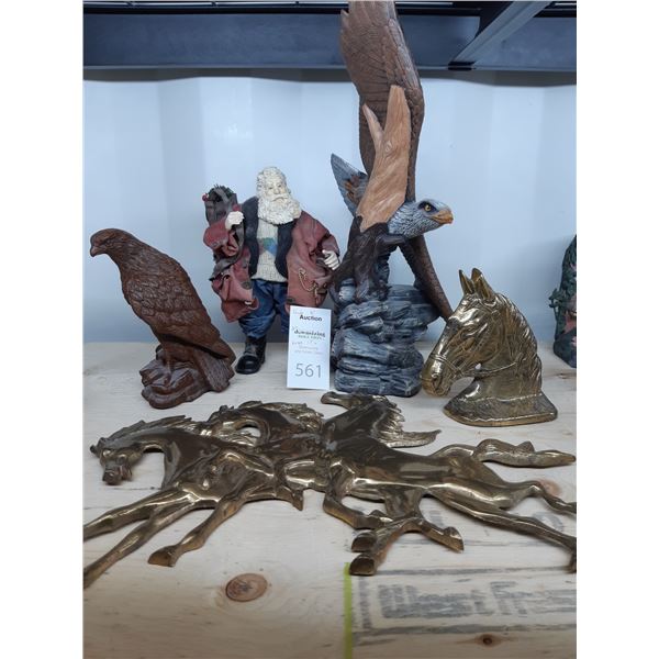 Brass Horses & Eagles Cat A