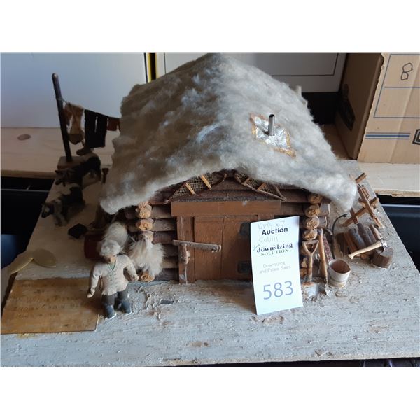 Rustic Indian Cabin on Board. Cat A