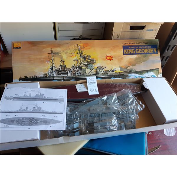 Model Kit King George V Cat A