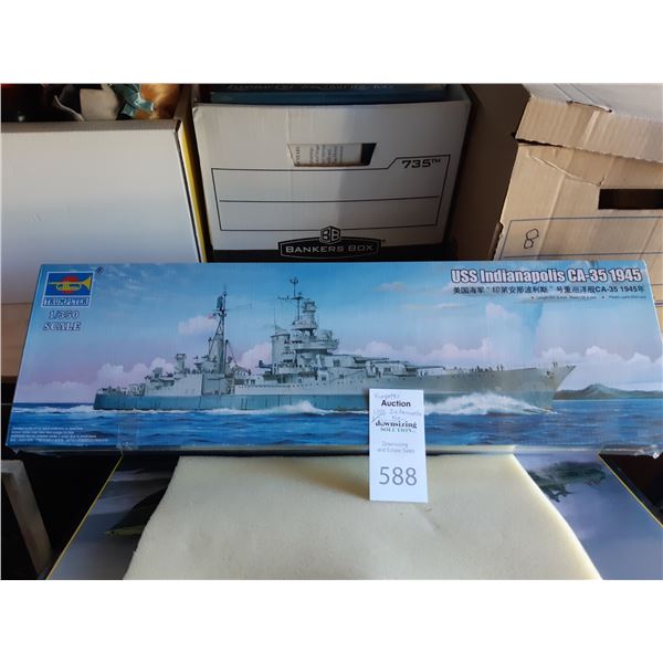 Trumpet Model Kit USS Indianapolis Cat A