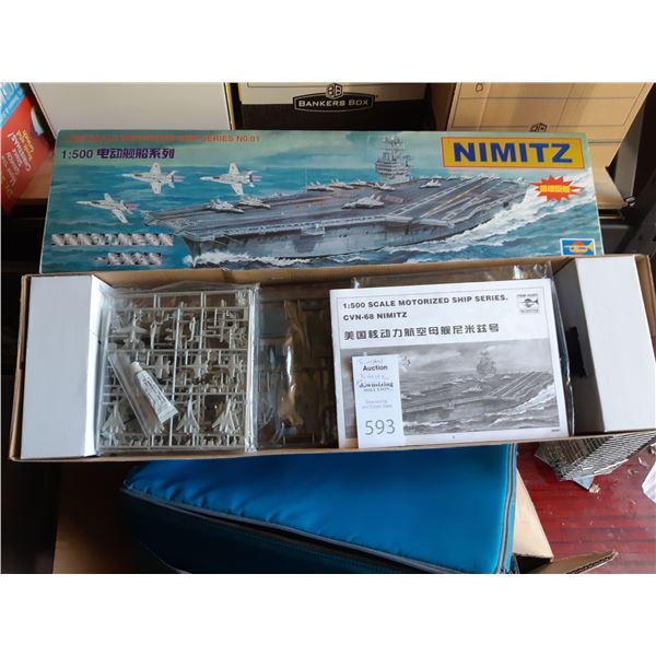 Trumpet Nimitz Scale Motorized Ship Series Cat A