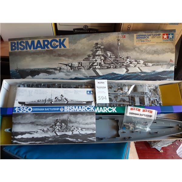 Tamiya Bismark Kit Cat A