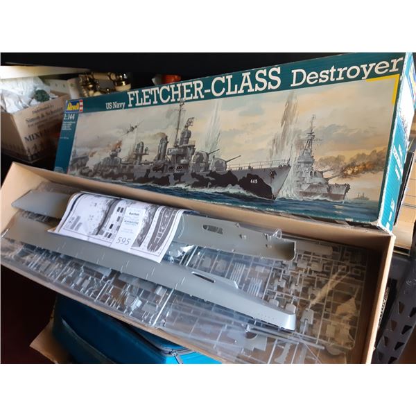 Revell Fletcher Class Destroyer Cat A
