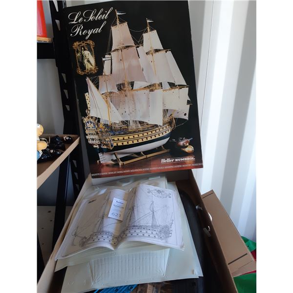 Heller Humbrol Le Soleil Royal Model Sail Ship Cat A