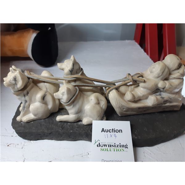 First Nation Stone Carving Cat B