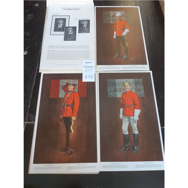 RCMP Centenial Prints Cat B