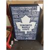 Image 1 : Framed Toronto Maple Leafs Cat B