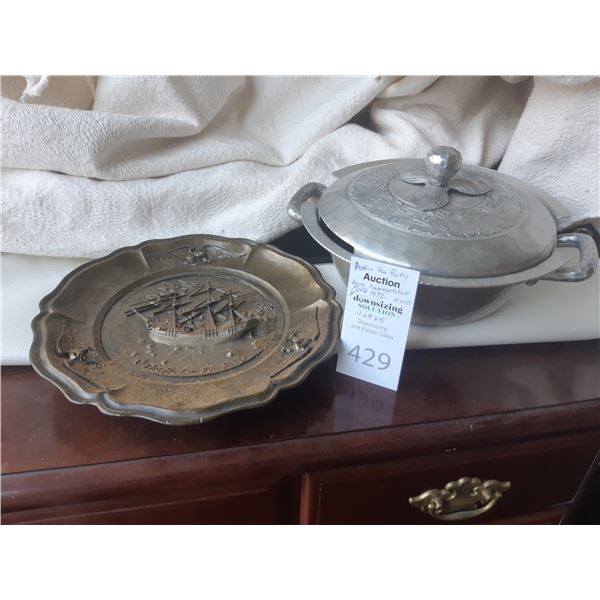 Birth of A Nation 1972 Commerative Plate Cat B