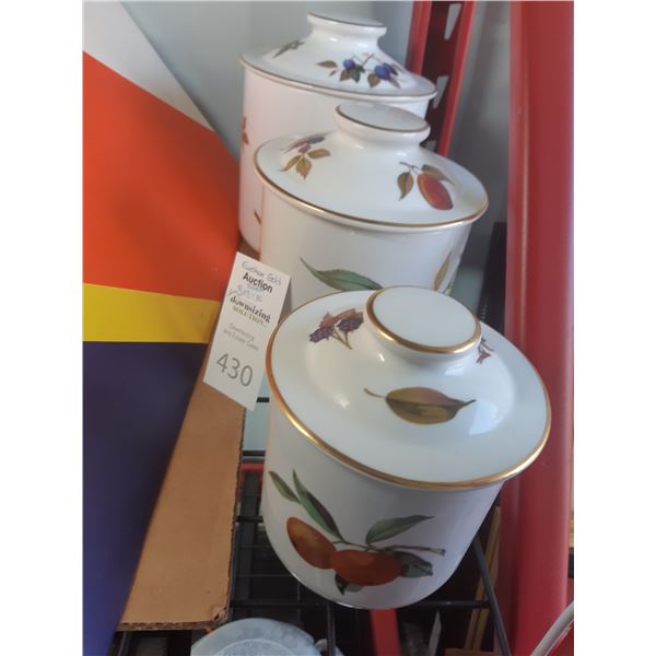 Evesham Gold Canisters Cat B