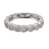Image 1 : 14k White Gold 0.50ct Diamond Ring