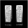 Image 1 : 18K White Gold 3.65ctw Diamond Earrings