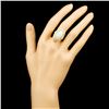 Image 4 : 14K Gold 4.53ct Opal & 1.65ctw Diamond Ring