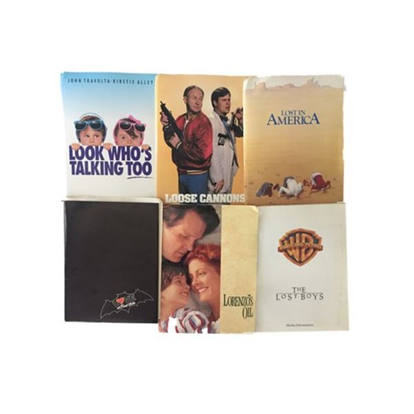 Collection of Press Kits (1970's-90's)