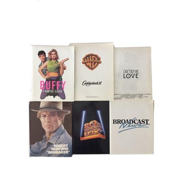 Collection of Press Kits (1970's-80's)