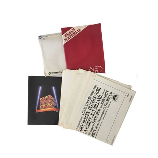 Collection of Press Kits (1970's-80's)