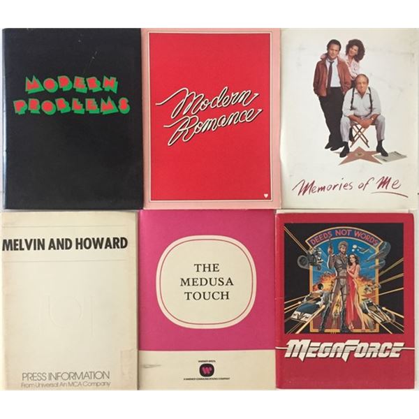 Collection of Press Kits and Publicity Stills