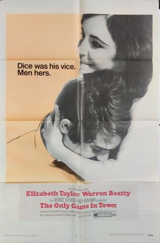 The Only Game in Town (1970) Movie Poster