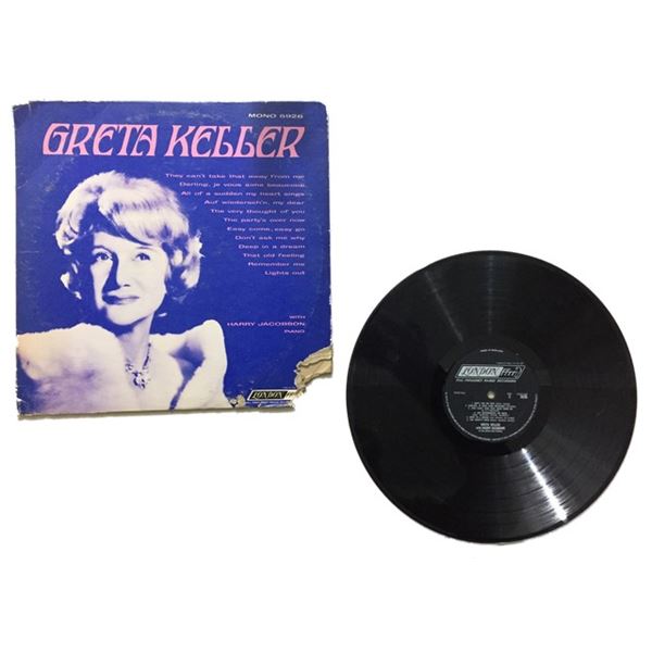 Greta Keller (1976) Multi Signed Album