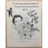 Image 2 : Howdy Doody Time Signed Flyer (1990)