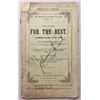 Image 2 : Julian Ree (1867) Signed "Doing for the Best" Play Program