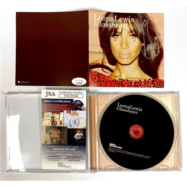 Autographed Leona Leiws JSA CD Album