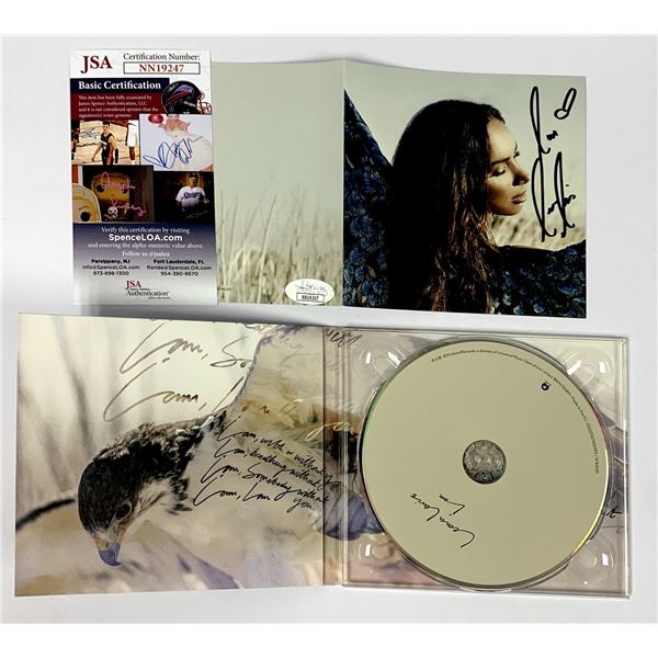 Autographed Leona Leiws JSA CD Album