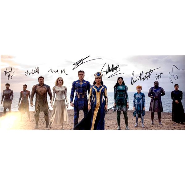 Autographed Eternals Poster