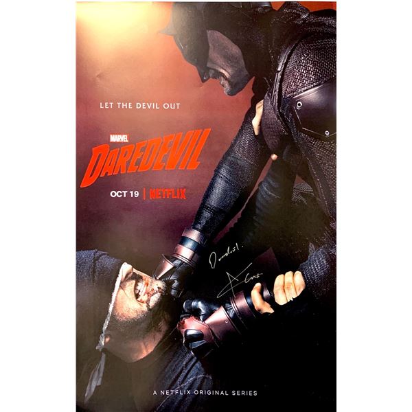Autographed Daredevil Poster