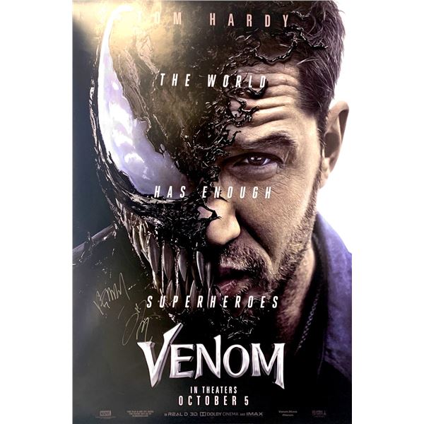 Autographed Venom Poster