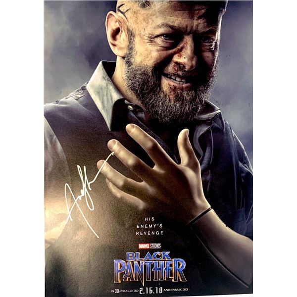 Autographed Black Panther Poster