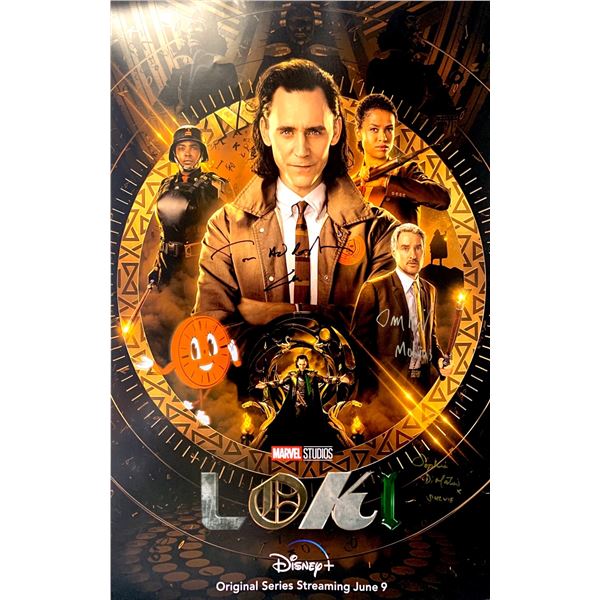 Autographed Loki Poster