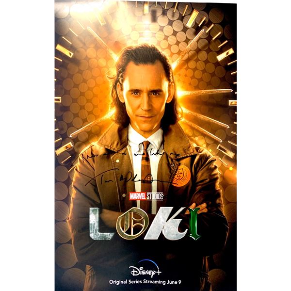 Autographed Loki Poster
