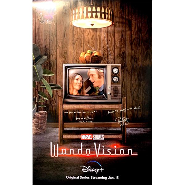 Autographed WandaVision Poster
