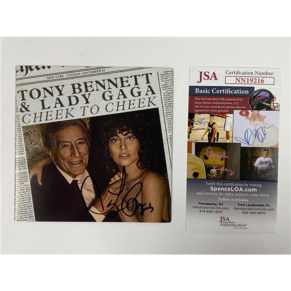 Autographed Cheek to Cheek JSA Cd booklet