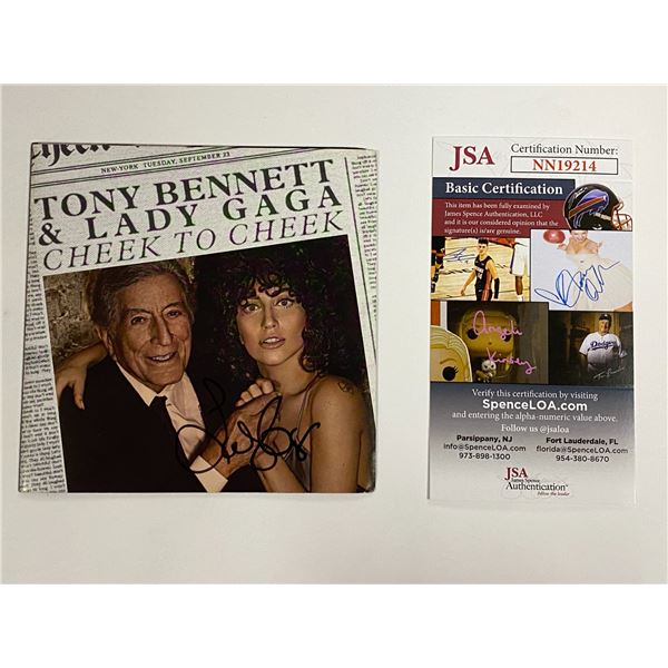 Autographed Cheek to Cheek JSA Cd booklet